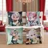 Princess Connect K-Kokkoro Pillow Cover For Bedroom Room And Living Room Sofa Decorative Cushion Cover