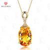 Luxury Temperament Zircon Pendant Female Necklace For Women Wedding Jewelry