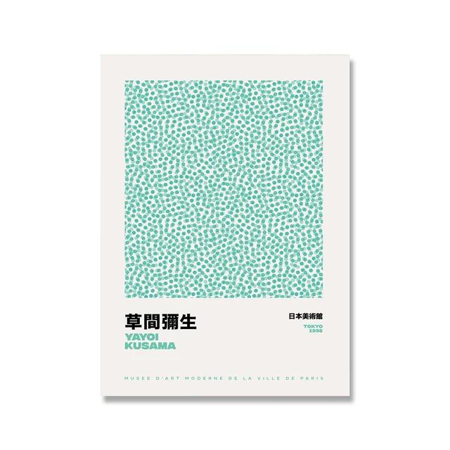 Абстрактные холсты с тыквами Яёи Кусамы, скандинавские постеры и принты, настенное искусство, картина для украшения стены гостиной, Куадрос