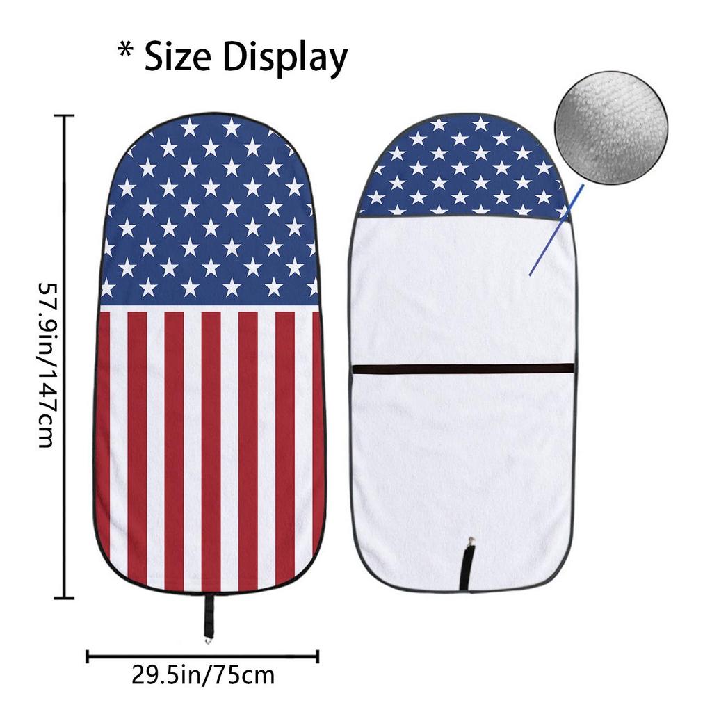 Universal All-Season Car Seat Towel Protector for Gym & Workout