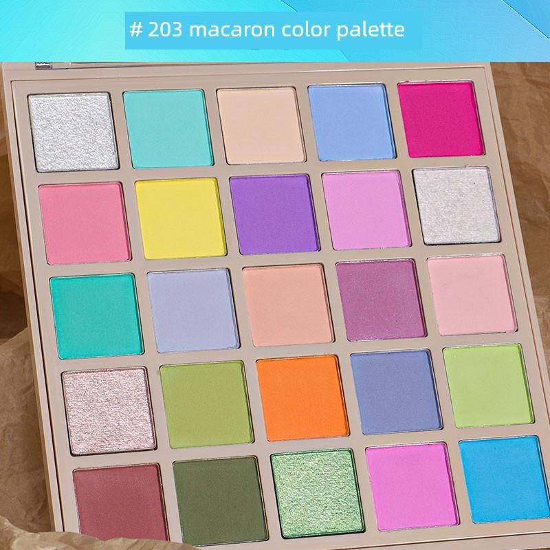 Good Sunshine Twenty-Five Color Eyeshadow Palette Beginner Earth Tone Non-Fading Glitter Pearlescent Daily Palette Ins Style for Women
