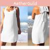 Luxurious Summer Beach Seaside Vacation Sexy Dew Shoulder Chiffon Dress For Women
