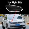 Чехлы для линз передних фар автомобиля для Volkswagen VW Golf 6 MK6 GTI R 2010-2014, прозрачный абажур, корпус фары