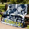 1 шт. K pop, Cortis Outdoor Персонализированное фланелевое одеяло, Мягкое, легкое персонализированное фланелевое одеяло, Цифровая печать,