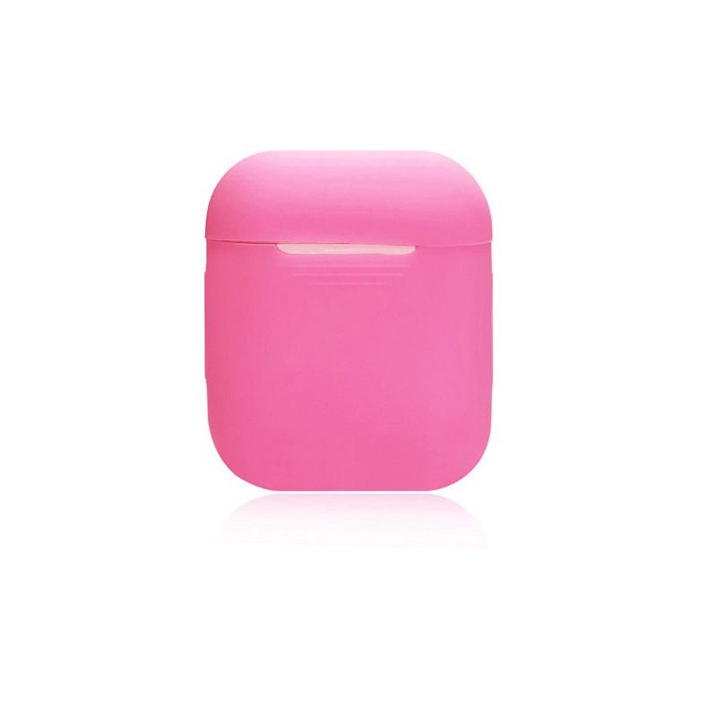 Противоударный мягкий силиконовый защитный чехол для наушников Airpods 1/2