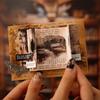 Красивый день: Ретро-стиль, европейский стиль: Бумажные заметки и DIY-лента для декора коллажей (6 стилей)