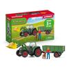 Schleich Ферма Трактор с прицепом 42608