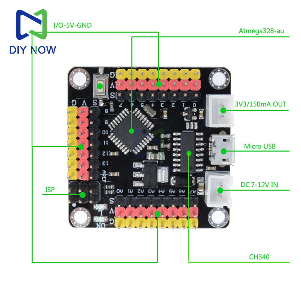 Для Arduino Leonardo R3 ATMEGA16U2 / ATMEGA328P Чип CH340G Плата разработки WeMos ESP8266 CH340C DM Strong Micro USB