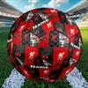 Custom Name Personalized Football team F.C-A Print Size 5 Soccer Ball Training & Match Football, for Team, Kicking, Gift for Football Enthusiasts