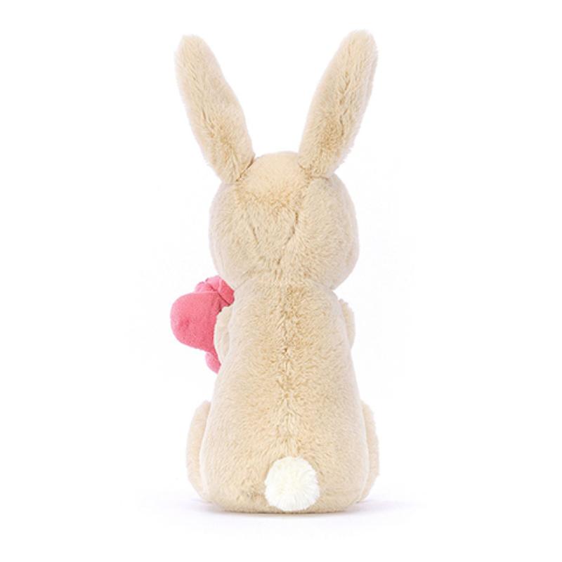 JELLYCAT Серия кроликов Бонни Пион Милая кукла Плюшевая кукла Высота 15 см