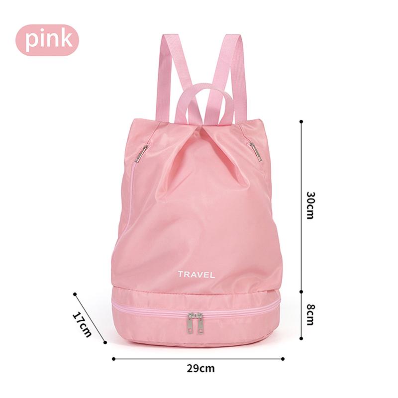 Wet Dry Separation Fitness Bag Swimming Bag Waterproof Travel Sport Bag Basketball Soccer Pouch Hiking Climbing Backpack