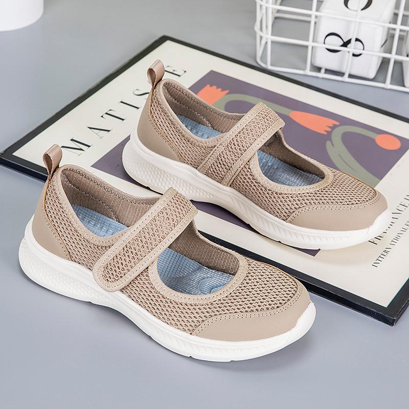 Fashion Breathable Sneakers For Women 2025 New Walking Outdoor Women Sneakers Mesh Fabric Women Shoes Female Footwear