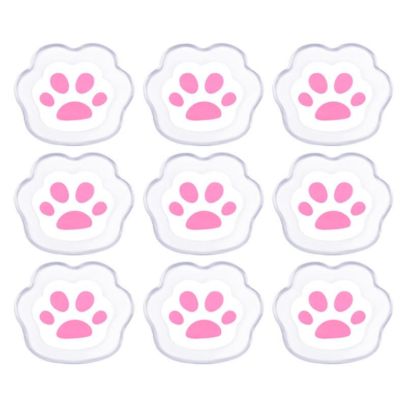 Гелевая подушечка под переднюю часть стопы для туфель на высоком каблуке, защита от натирания, случайное приклеивание, мягкий амортизатор для передней части стопы, подушечка половинного размера