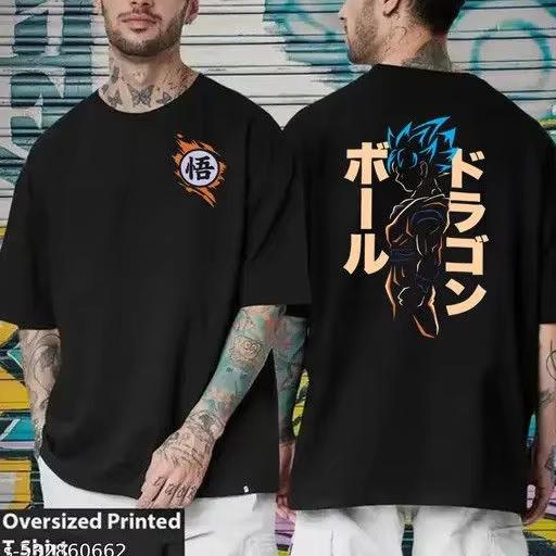 2026 New Dragon Ball Cartoon Print Crew Neck T-Shirt, Fashion And Comfortable Short Sleeve Fashion Women And Men T-shirt