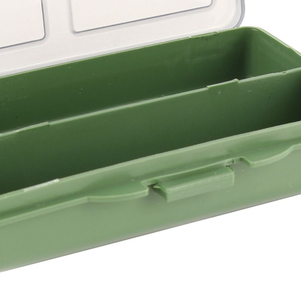 2PCS Multiple Grids Bait Storage Case PP Fishing Tackle Box Hook Bait Gadget Flying Fishing
