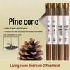 Новая упаковка благовоний в виде сосновых шишек - Стойкий древесный аромат для ароматерапии в помещении