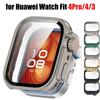 Смена на корпус Ultra Watch для Huawei Watch Fit 4Pro/4/3 Защитная оболочка экрана + Стекло для Huawei Fit4 Pro/4/3 Обновление до Ultra 2