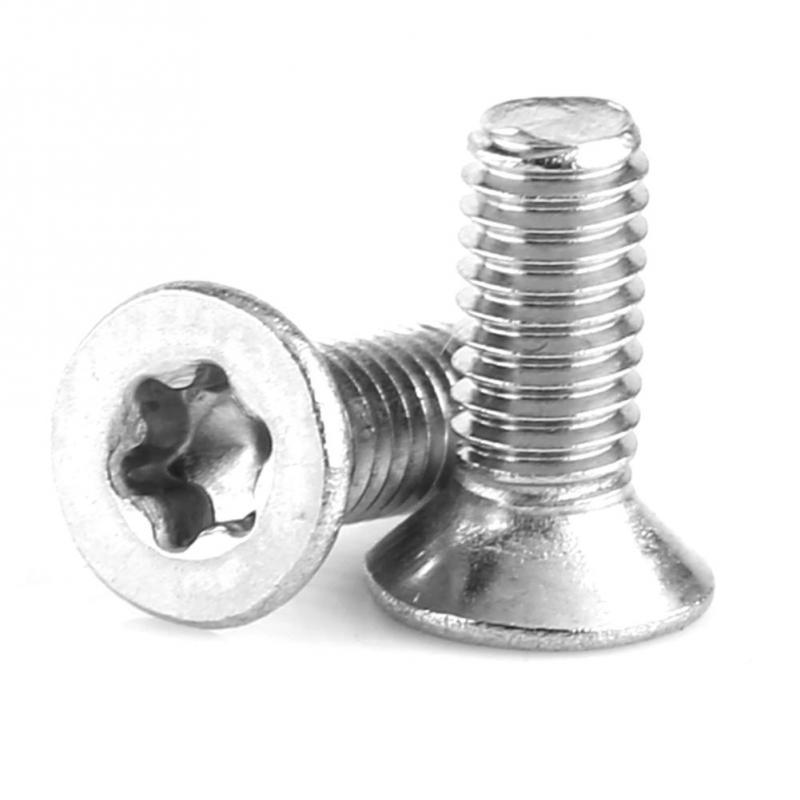 50шт M3 Нержавеющая сталь SS304 Плоская звездочка Машинные винты Болты