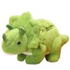 Large Size Jurassic Dinosaur Park Plush Toy Green Stegosaurus Triangular Dragon Tyrannosaurus Rex Cartoon Stuffed Animal