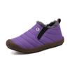Without Laces Round Toe Men's Golf Loafers Flat Sneakers Man Purple Sport Shoes Krasofka Authentic New Season Link Vip