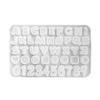 Letters and Alphabet Buttons Silicone Muffin Pan Mold Alphabet and Number Mould DIY Baking Mold Cookies Fondant Mould