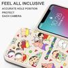 Case for Apple iPhone 17 Pro Max 15 Air XS XR 12 Plus 16 7 8 13 Mini 11 Phone Cover New Crayon Shin-chan