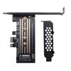 Адаптер M.2 NVMe на PCIe X4 5.0 Стабильная скорость 32 Гбит/с Expansion Card M2 to NVME для компьютера
