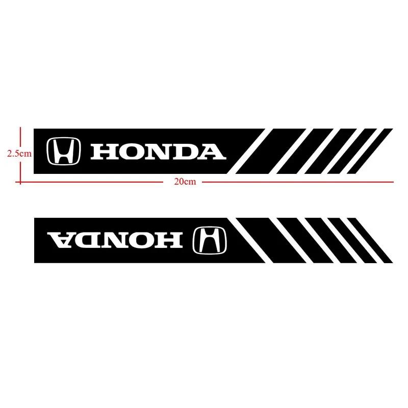 FIT Автомобиль Новый Автомобиль Honda Полоса ПВХ Гоночные Полосы Наклейки на Зеркало Заднего Вида Значок Для Honda Civic Varadero Xl1000 Xadv 750 Forza S