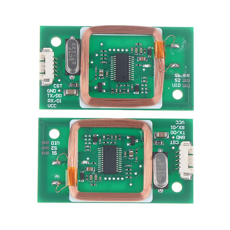 Мини-модуль считывателя RFID-карт 5В Wiegand Uart Ttl Встроенный интерфейс Uart Двойная частота 125 кГц 13,56 МГц