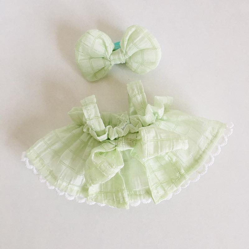 Cute 17cm Vinyl Plush Doll Outfits Blind Box - LaBuBu Pendant Dress Accessories