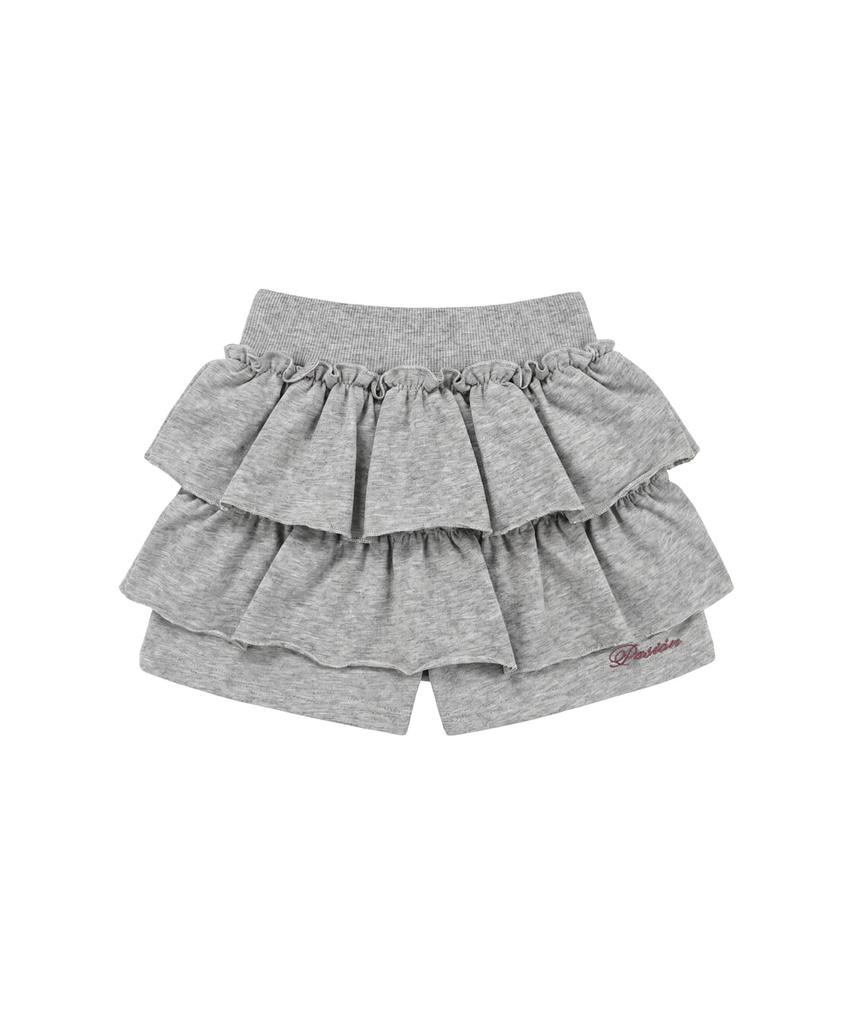 Мини-юбка с воланами Pasion Ruffle Pop_Меланж