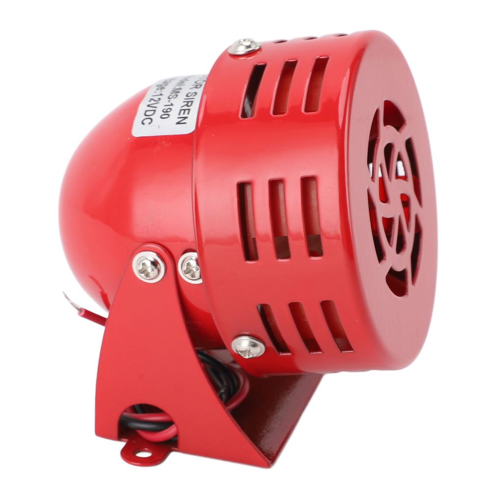 Звуковой сигнал двигателя сирена 110 децибел мини электрическая предупреждающая стробоскопическая сирена звуковой сигнал зуммер сигнализация для