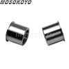 For Harley Wheel Bearing Reducers 1" to 3/4" Axle Reducer Spacer Kit for Sportster Touring Softail Dyna with 1" Sealed Bearings