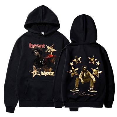 Толстовка с капюшоном для рэпера Brent Faiyaz, толстовка с длинными рукавами и принтом музыкального альбома, винтажная уличная одежда в стиле хип-хоп, пуловеры большого размера в готическом стиле унисекс