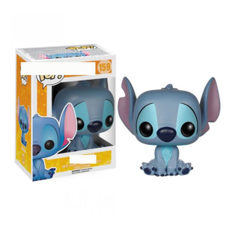 Фигурки Funko Pop Лило Стич Украшения 10см Милые Мультяшные Куклы Игрушки Подарки Для Поклонников Детей