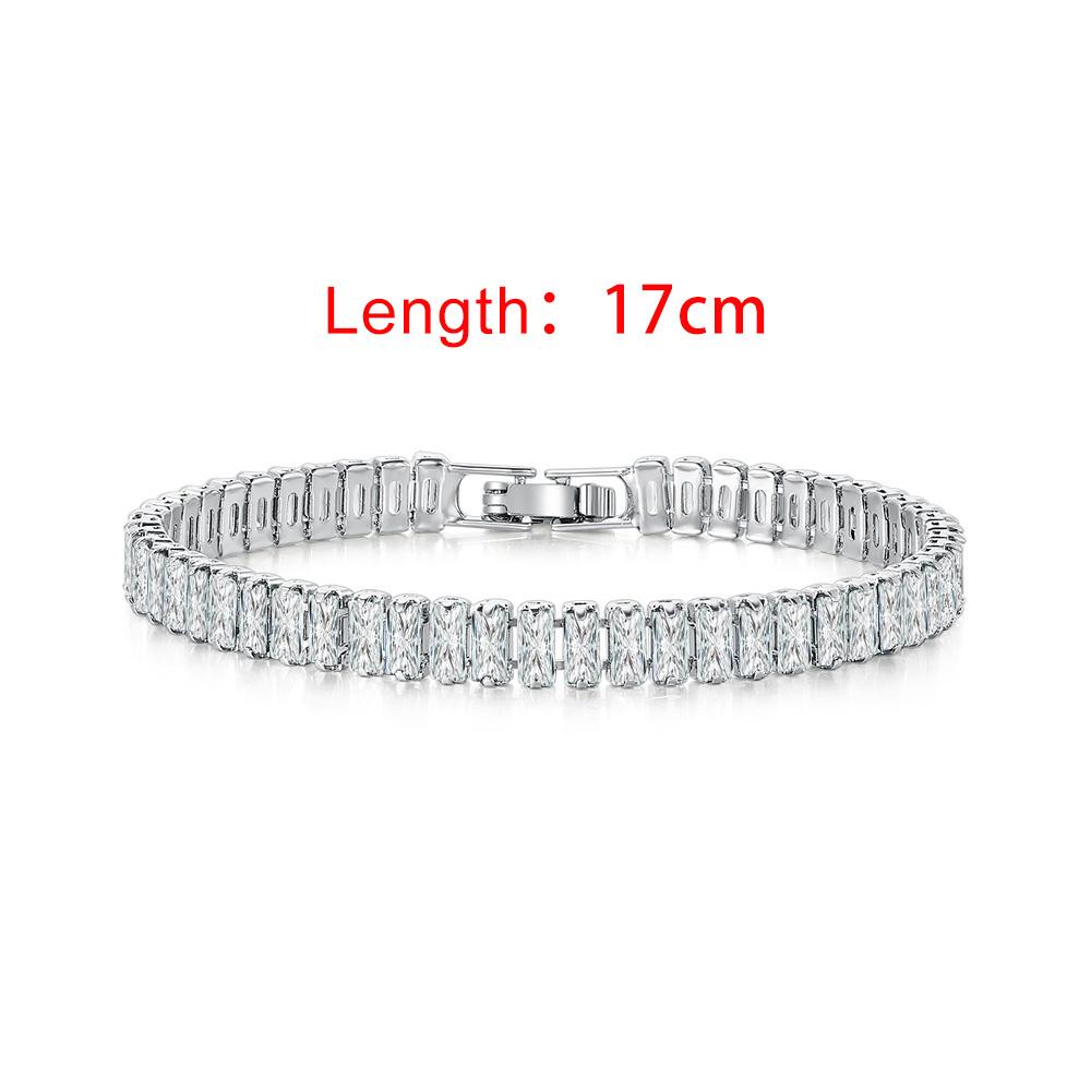 Теннисный браслет с цирконием для женщин, роскошные браслеты с кристаллами, мужская цепочка на руку, модные аксессуары в стиле хиппи, ювелирные изделия, подарки H167