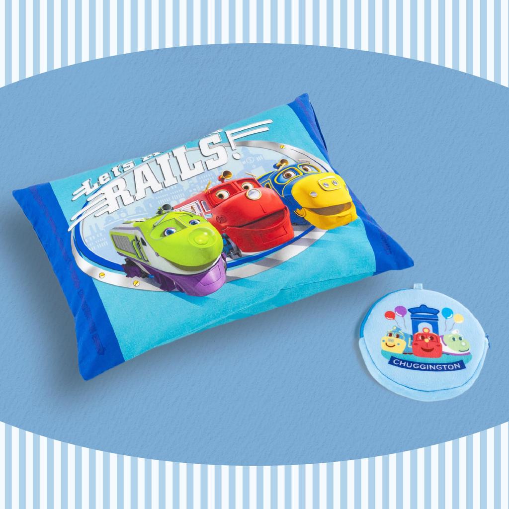 MORIPiLO Chuggington Tissue 425653 Case, Small, Cute, 13x13cm, Blue, Gift,