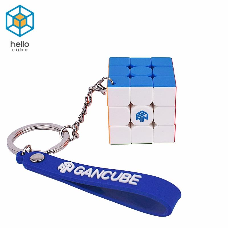 Hellocube 2020 Gan 330 Keychain Magic Cube Gan 330 3x3x3 Magic Cube Toy Gan 330 Neo Cube