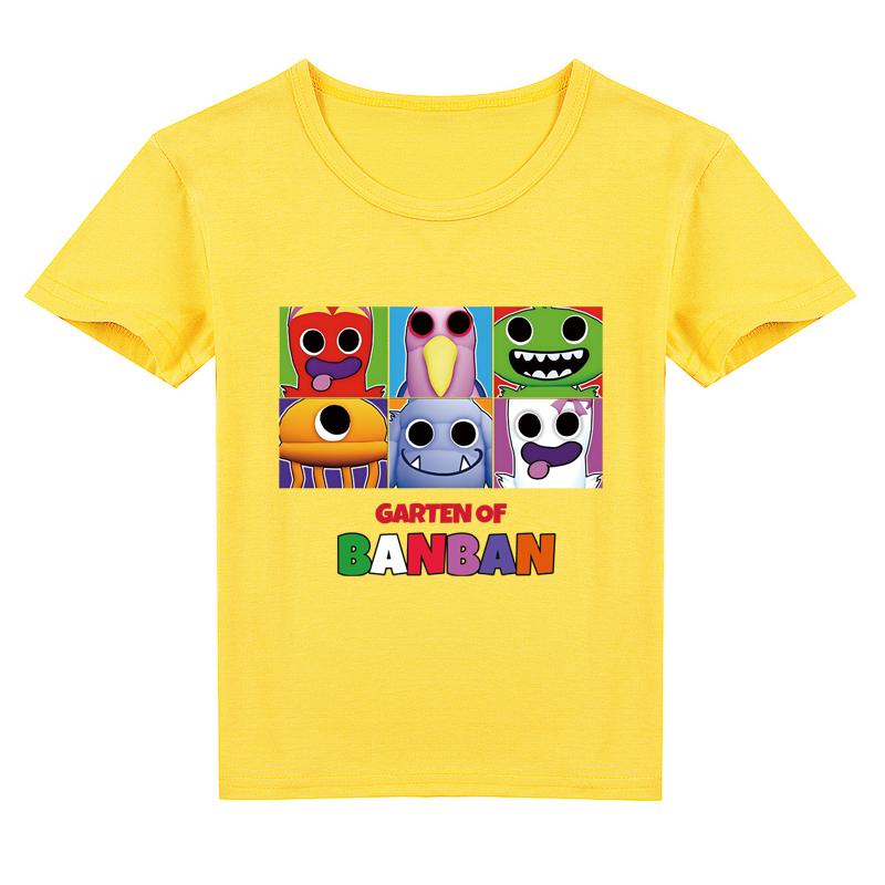 Новое поступление, модная детская футболка Garten of BANBAN с 3D принтом и короткими рукавами для детей