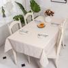 Скатерть для столов из ПВХ, водонепроницаемая, маслостойкая, с цветочным принтом, скатерть для столовой, с защитой от кофе и чая