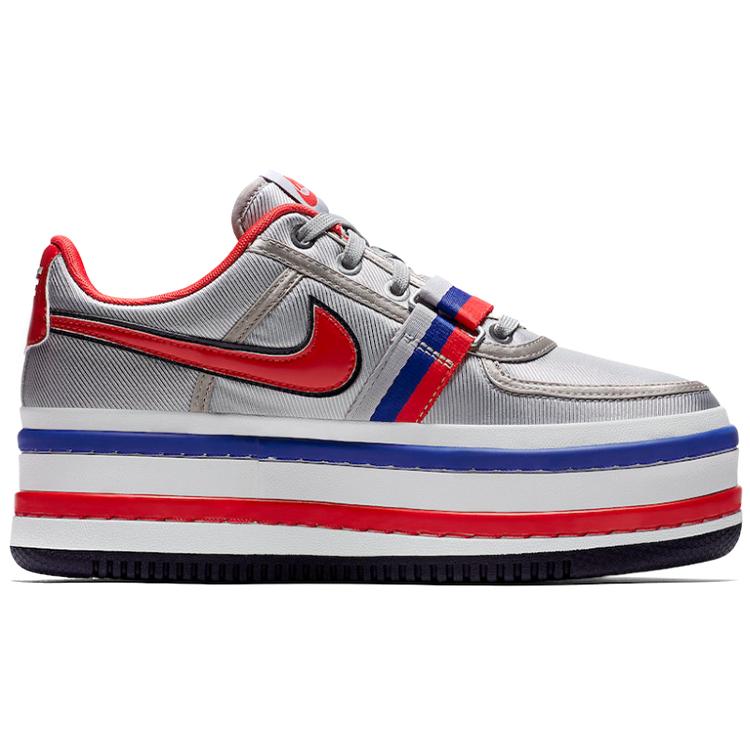 Новые женские Nike Vandal 2K Металлик Серебристый Университетский Красный AO2868-001