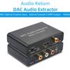 192KHz  Converter -ARC Bidirectional Optical Coaxial, Extractor To SPDIF Coaxial 3.5mmJack L/ - Adapter