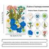 Autumn Childhood Floral Bookmark Kit: Transparent Leaf Specimen Laminating Film