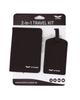 Etui Na Paszport I Identyfikator Do Bagażu - Elegancki Zestaw Podróżny Z Pu Leather Black