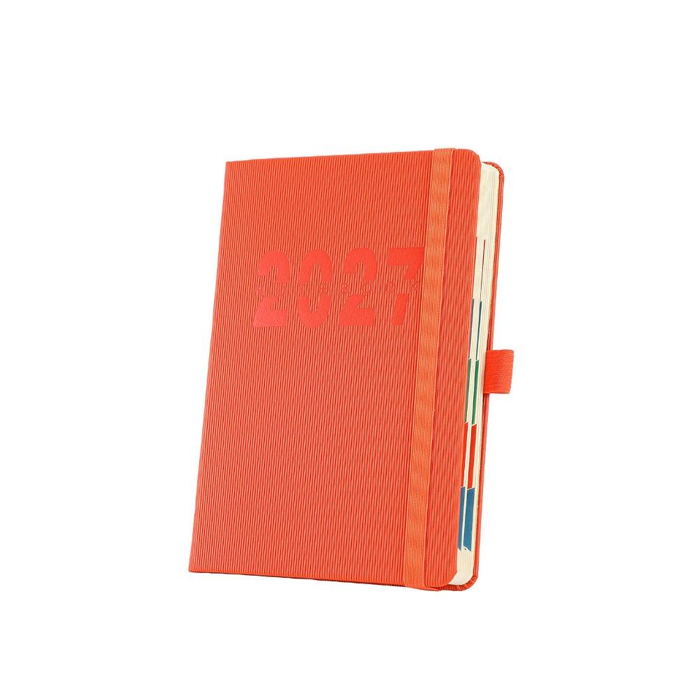 Wear-resistant A5 Agenda Planning Notebook 12 Months Office Work Planner School Office Supplies