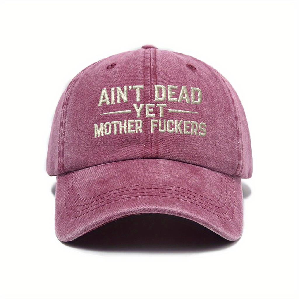 Новая постиранная бейсболка AINT DEAD YET **************