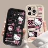 Милый Чехол-Граммофон Hello Kitty Для Google Pixel 7 8 9 Pro 7A 8A 5G 9 Pro XL Мягкий Силиконовый Y2K Ударопрочный Розовый Чехол