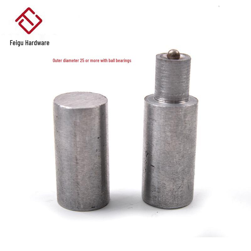 Петля цилиндрическая съемная из углеродистой стали приварная встык для дверей (Размеры: от 8 мм до 50 мм)