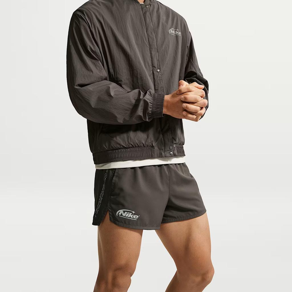 Nike Мужские трикотажные мягкие шорты для бега Dri-Fit с быстрым высыханием II2481-254