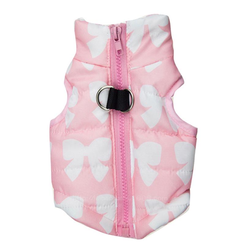 Fashion Pet Small Dog Clothes Winter Warm Dog Jacket Harness Chihuahua Puppy Coats XS-XL